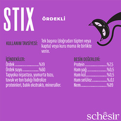 Schesir Cat Stix Ördekli Krema Kedi Ödülü 6 Adet x 15 Gr - Thumbnail