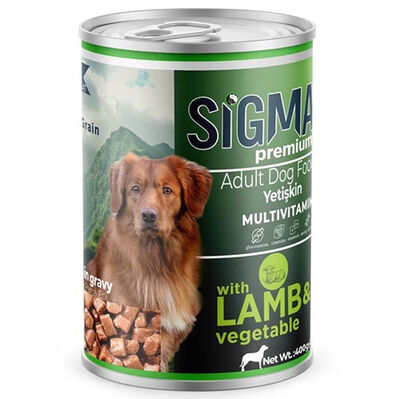 Sigma Premium Kuzu Etli Köpek Konservesi 400 Gr