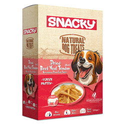 Snacky - Snacky Kurutulmuş Dana Ense Siniri Köpek Ödülü 120 Gr