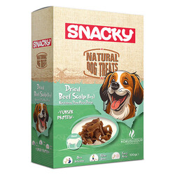 Snacky - Snacky Kurutulmuş Dana Paça Derisi Köpek Ödülü 100 Gr