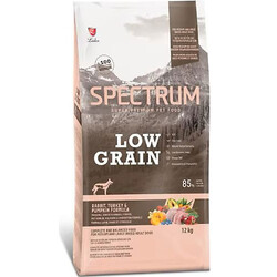 Spectrum - Spectrum Low Grain Tavşan Hindi ve Kabaklı Orta ve Büyük Irk Köpek Maması 12 Kg