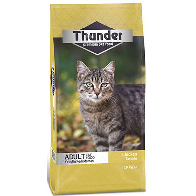 Thunder Tavuk Etli Kedi Maması 15 Kg