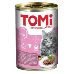 Tomi - Tomi Buzağı Etli Kedi Konservesi 400 Gr