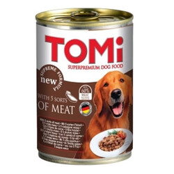 Tomi - Tomi Gurme Meat Etli Köpek Konservesi 400 Gr