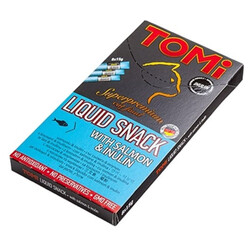 Tomi - Tomi Kedi Kreması Somonlu ve Inulin Ek Besin Kedi Ödülü 8x15 Gr 120 Gr