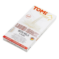 Tomi - Tomi Kedi Kreması Sütlü ve Taurin Ek Besin Kedi Ödülü 10x10 Gr 100gr