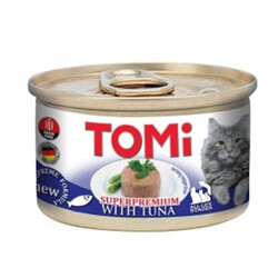 Tomi - Tomi Ton Balıklı Tahılsız Kedi Konservesi 85 Gr