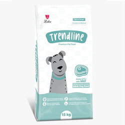 Trendline - Trendline Beef Biftekli Köpek Maması 15 Kg