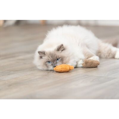 Trixie Kedi Oyuncağı, Peluş Ayı, Kediotlu 8cm