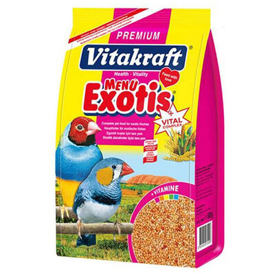 Vitakraft 27050 Exotic Finc Egzotik Kuşlar İçin Yem 500 Gr