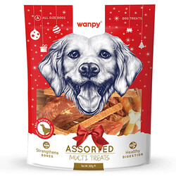 Wanpy - Wanpy Karışık Yılbaşı Özel Köpek Ödülü 300 Gr