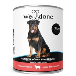 WellDone - Welldone Kuzu Etli Pate Yetişkin Köpek Konservesi 415 Gr