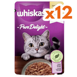 Whiskas - Whiskas Pouch in Jelly Tavuklu Kedi Yaş Maması 85 Gr - (12 Adet x 85 Gr)